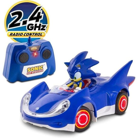Sonic & Sega All-Stars Racing 2.4GHz Remote Controlled Car 6.5" NKOK Gift NEW - Picture 3 of 6